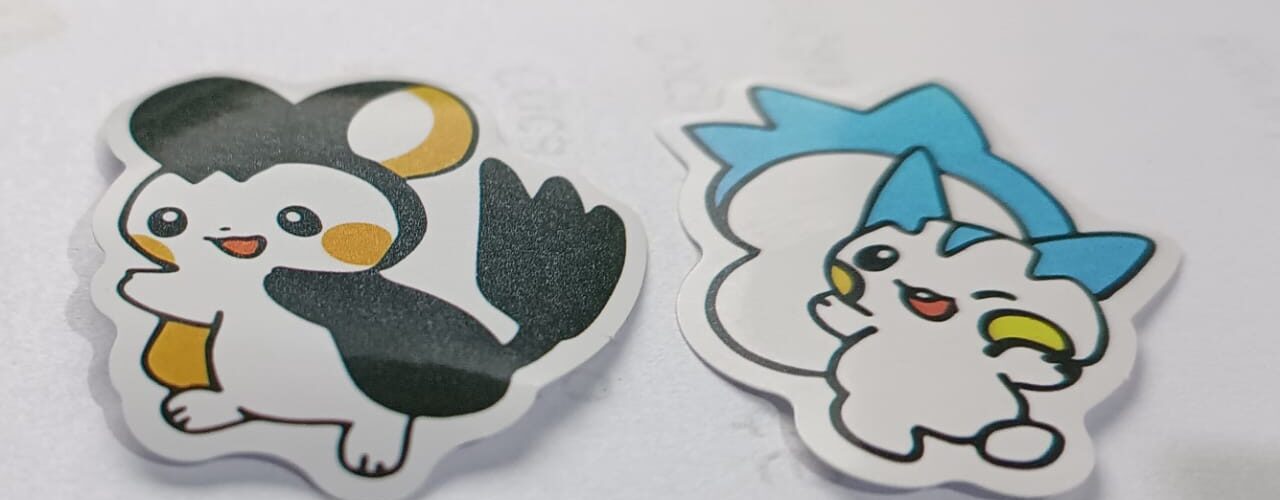 Kit de adesivos pokémon
